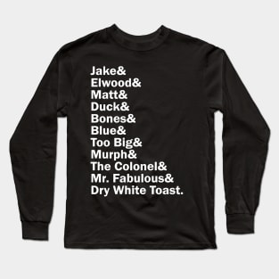 Funny Names x Blues Brothers Long Sleeve T-Shirt